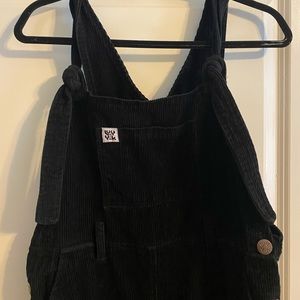 LUCY & YAK. Original Dungaree: ORGANIC CORDUROY - Black.